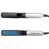 110V-220V электрический выпрямитель для волос гребень быстрого нагревательного кисточка.