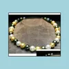 Collane di perline Pendenti gioielli 9-10 m Mare sud bianco oro in oro mticolor Pearl Necklace 18 pollice 14k aessories Delivery 2021 Cf5mv