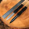 Automatic outdoor Mini fruit knife UTX85 UT7D2 double-edged mountain climbing wild blowing camping kitchen EDC tool