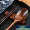 Flatware Sets 1 Pairs Chopstick Spoons Handmade Japanese Natural Wood Chopsticks Spoon With Gift Pocket Bamboo Set #25 Factory price expert design Quality Latest