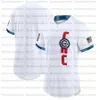 Custom 2021 All Star Game White Flexbase Baseball Jersey Double Stitched Embroidery Men Women Youth