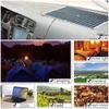 60W DC 12V Solar Panel 5V Dual USB Ports Battery Charger Aluminum Plate Powered - Type 1