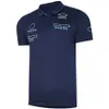 2022 Yaz Yeni F1 Yarış Takımı T-Shirt Formula Bir Takım Polo Gömlek Kısa Kollu Özel Kıyafetler227G