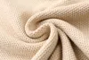 designer da uomo Maglione invernale lavorato a maglia Pullover O-Collo Maglioni lavorati a maglia casual con zip Pullover lunghi Famoso marchio giovanile Autunno Felpa in cotone