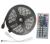 2021 RGB LED 스트립 키트 조명 5050 12V 유연한 LED 로프 조명 방수 IP65 + 44keys 컨트롤러 + 12V 5A 전원 공급 장치