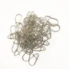 Agemore 50pcs / lot Nice Fastlock Snap 00 # -3 # Baril De Pêche Pivotant Accroché Sécurité Snap Pin Connecteur Pivotant Snap Matériel De Pêche 511 Z2