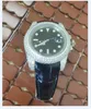 Luxusuhr Saphirglas-sub größerer Diamant-Blende 41mm Silber 316L-Stahl-Leder-Gummi-Strap Automatische Mode Herrenuhren Armbanduhren