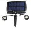 Lâmpada de corda solar lâmpada 2 pcs 10pcs luz à prova d 'água luz moída para jardim jardim paisagem pátio quente branco