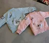 Höst pojkar i barnens fritid dragkedja barn baby cardigan jackor casual boy coat