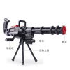 Gatling Continuous Soft Shot Toy Gun Model Figure Rubber Bullet Machine For CS Shooting Game Children Toys