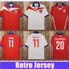 1997 1998 Chile Retro-Fußballtrikots SALAS ZAMORANO VARGAS CH. ARANGUIZ DAVID 2014 Home Away Weiß Kurzarm-Fußballtrikot, Uniformen