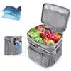 Waterproof Shoulder bags portable double-layer large-capacity picnic backpack outdoor storage bag ZWL635