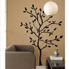 Black Tree Branch Western Room Sticker Decalcomanie in vinile Art Wall Sticker 210420