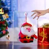 2021 Wysoka jakość z dzwonkami Plush Elk Toy Party Favor Christmas Snowman Santa Claus Doll Dzieci Dawanie prezentów Śliczne Xmas Decorati2190981