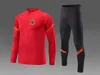 OGC Nice Men's Tracksuits Outdoor Sports Suit Autumn and Winter Kids Home Kits Casual Sweatshirt Storlek 12-2xl