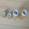 5g bamboo Empty Lip Balm Tubes Packaging Bottles 5ml gross container lipstick tube DIY container