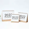 Enkel 2022 Desk Calendar Creative Desktop Ornaments Portable Work Note Calendars Nyårsplanerare Daily Scheduler Skolkontor Customizable HY0098