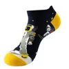 Space Beer Animal Art Funny Men Anime Invisible Summer Low Cut No Show Designer Women Boat Happy Short Cartoon Fancy Ankle Socks X0710