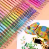 Brutfuner 80 Colours Olej Kolor Pencil Zestaw jasne kolory do rysowania szkicowania cieniowania kolorowanki dla dorosłych Książki