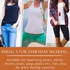 Femmes Shapewear Débardeur Sous-Vêtements Amincissants Sans Couture Camisole De Contrôle Du Ventre avec Coussinets Amovibles Body Shaping Compression Vest