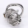 Chastity Belt Stainless Steel Bondage Cock Cage With Removable Urethral Sound Penis Locking BDSM Sex Toys for Man4213493