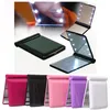 Portable Makeup Mirror LED Lighted Folding Round Magnifying Cosmetic Travel Beauty Ring Photo Fill Light Small Mirrors