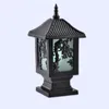 Gazonlampen Chinese stijl Outdoor Pillar Lamp Park Villa Gazebo Hek Residentiële Kolom Licht Landschap Chapiter Lighting