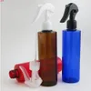 Bouteille de parfum longue en plastique, 24x250ml, 250cc, Portable, voyage, pompe à gâchette, rechargeable, épaule carrée, atomiseur pour animaux de compagnie