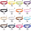 Doux cuir PU petite cloche collier ras du cou Style Punk femmes couples femmes Rivets gothique fête Club bijoux collier