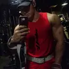 Nouveaux hommes d'été gilet d'entraînement hommes maille séchage rapide vêtements de gym bodybuilding fitness débardeur chemise sans manches entraînement singlets 210421