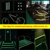 Glow in The Dark Tape Green Fluorescent Spike Sticker Continuous Luminous Tapes for Easter Theater Stage Party Wall Step Emergency Exit TX0110