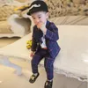 Baby Kleinkind Jungen Gentleman Anzüge Hübsche formelle Frühling Herbst Kinder Jungen Kleidung Mantel Hose Kinder Anzüge 1 2 3 4 5 Jahre Kinder Kostüm 491 Y2