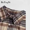 Kratka Kratę Kobiety Vintage Guziki Casual Wiosna Jesień Z Długim Rękawem Bluzki Kobiet Koreański Streetwear Blusas Chic Topy 210506