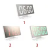 Other Clocks & Accessories Desktop Digital Portable Alarm Clock Bedroom LED Mirror Home Multifunction Table USB Snooze Decor Accurate Large