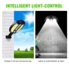 Lampa słoneczna 96cob 138cob 66led 100led Outdoor Pir Motion Sensor Light Light IP65 Wodoodporna Ulica Ogrodowa Pilot