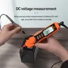 متعددة المقاييس الأستاذة Multimeter Multimeter Voltmeter 4000 Counts AC / DC قياس اختبار المكثفات الكهربائية متعددة متر مكثف مع التحقيق