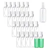 Portable 2oz Clear Spray Bottles 60ml Refillerbar fin dimma Sprayerflaska Makeup Kosmetisk tom behållare för reseanvändning