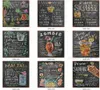 Yeni Barbekü Teneke Işareti Metal Plaka Duvar Çubuğu Mutfak Restoran Aile Sanatı Dekorasyon Retro Duvar Sticker Fabrika Doğrudan Satış Ücretsiz Teslimat EWF