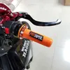 Kolu Kavrama Motosiklet Yüksek Kaliteli Kir arazi motosikleti Motocross 7/8 "Gidon Kauçuk Jel El Sapları Fren Elleri