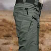 Męska kamuflaż Divstop Spodnie Outdoor Lightweight Spodnie Wojskowe spodnie Cargo Wojskowe Worka Wodoodporna Dorywczo Tactical Spodnie 211110