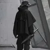 11 Bybb's Dark Dark Functional Cloak Dark Ninja Jacket Trench Streetwear Trenge Pullover Hoody Windbreaker Shawl Coat Men 211025