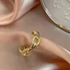 Moda Gold Pierścień Vintage Geometryczne Hip-Hop Punk Rings Otwarcie Pierścień Dla Kobiet Biżuteria Ślubna