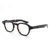 Nya platt transparenta glasögon, unisex retro stil rektangulära fulla ram glasögon högkvalitativa myopia glasögon ramar