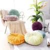 Nordic Seat Cushion Anti-decubitus Home Decor Round Pumpkin Shape Throw Pillow Solid Velvet Massage Cushions Cushion/Decorative