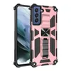 Pour OPPO A54 A74 Hybrid Armor Cell Phone Cases Invisible Kickstand Magnetic Mobile Case Antichoc Cover D1