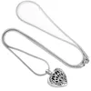 Hängsmycke Halsband MJD9108 Rabatt !!! Stor försäljning 50% rabatt mönster hjärta kremation smycken minnesmärke urn halsband
