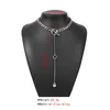 Punk Hip Hop Vintage longue boule pendentif collier 2021 épais cubain fermoir tour de cou colliers pour femmes hommes Goth bijoux