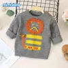 Maglione pullover da uomo e da donna piccolo leone per bambini autunno inverno all'ingrosso all'ingrosso di fabbrica