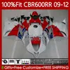 OEM Bodys для Honda Red Stock BLK CBR 600 CBR600 F5 RR CC 09-12 Кузов 69NO.9 CBR 600RR CBR600RR 09 10 11 12 CBR600F5 2009 2010 2011 2011 2012 600CC