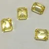 4x6 ~ 10x14mm oktangle kształt luźny CZ jasnożółty aaaaa cyrkonia syntetyczna kamień do biżuterii DIY Gems Stone